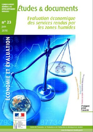 Couverture rapport Évaluation économique des services rendus par les zones humides 2011