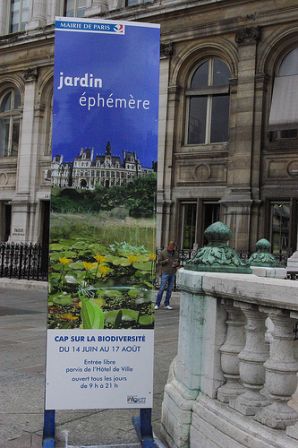 Bannière Cap sur la Biodiversité de la Mairie de Paris